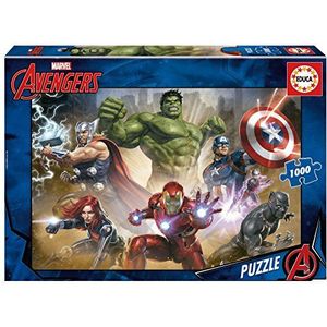 Educa Marvel Avengers Puzzel met 1000 stukjes. Ref.: 17694, No Color
