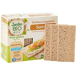 Jardin Bio knapperige havermout toast, zonder gluten, 150 g