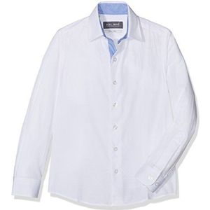 Gol Kent kraag jongens overhemden slimfit wit (6), 170, wit (6)