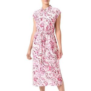 PIECES Pckoi Sl Dress Bc Blousejurk voor dames, Wild roze