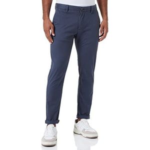 s.Oliver Chino Slim Fit herenbroek, blauw, 29 W/32 l, Blauw