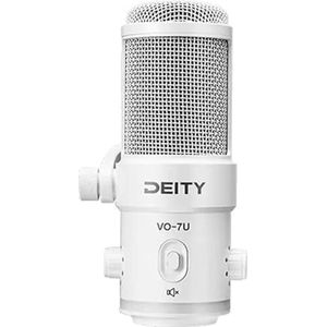 Deity VO-7U USB-microfoon voor podcast (wit)