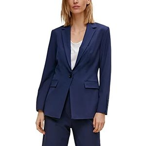 Comma Blazer dames, 5876 diepblauw, 42, 5876, diepblauw