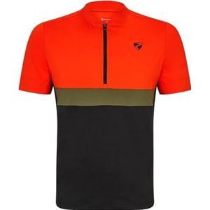 Ziener Narran Fietsshirt voor heren, mountainbike, racefiets, ademend, sneldrogend, elastisch, korte mouwen (1 stuk)