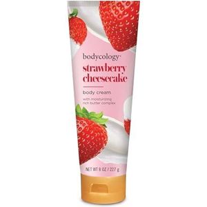 Body Cream - Strawberry Cheesecake van Bodycology for Women - 8oz Body Cream