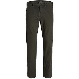 JACK & JONES Pantalon pour homme, Kaki, 34W / 34L