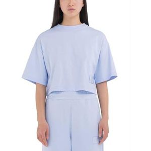 Replay W3798m T-shirt voor dames, 667 Bright Periwinkle