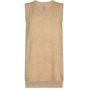 Soya Concept SC-Nessie dames sweater trui, zand gemengd 98205, XXL, gemengd zand 98205