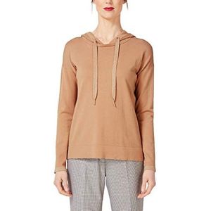 s.Oliver BLACK LABEL Pullover voor dames, Bruin (Milk Coffee 8442)