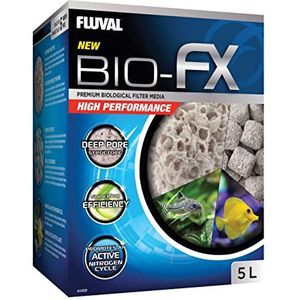 Fluval Bio-FX Biologisch aquariumfilter, geschikt voor de meeste aquaria en filters, 5 liter