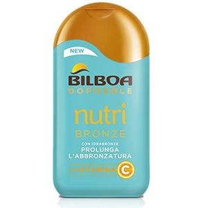 Bilboa, Nutribrons verzorgende aftersun met vitamine C, na de zon, hydraterend en voedend, ideaal voor het langdurig behoud van de bruining, voor alle huidtypes, dermatologisch getest, 200 ml