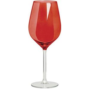 Excelsa Scratch Cup Color Wine cl 50, glas, rood, 7 x 7 x 23 cm