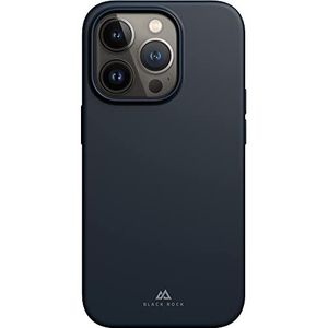 Black Rock - Urban Case siliconen hoesje compatibel met Apple iPhone 14 Pro I dunne siliconen beschermhoes antislip (Midnight)