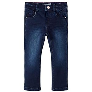 Name It Jeans voor jongens, donker denimblauw, 128, Donker denim blauw.