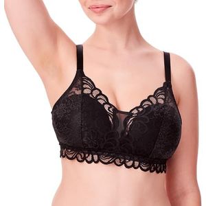 Bali Soutien-gorge Desire All Over Lace Wirefree pour femme, Noir, M