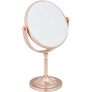 Relaxdays make up spiegel - vergrootspiegel - scheerspiegel - rond - standspiegel tafel