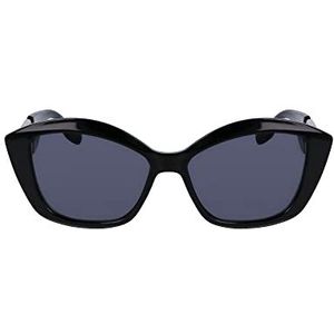 KARL LAGERFELD Kl6102s zonnebril voor dames, zwart.