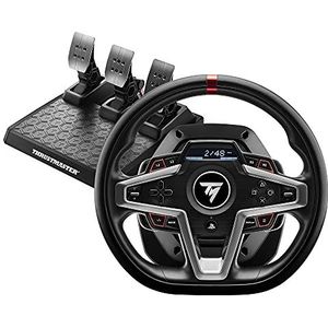 ThrustMaster 4160783, Spelconsole, T248 Force feedback-racestuur en magnetische pedalen PS4, PS4, pc, zwart