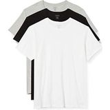 Calvin Klein Shirt (3 stuks) uniseks, zwart / wit / grijs heather