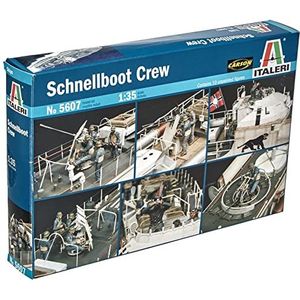 T2M - 5607S – Italeri – modelbouw kunststof voor montage – snelboot S100 – schaal 1:35