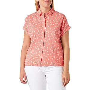 mustang Chemisier pour femme Style Elsa Basic Blouse 2312_Discharge_Red 12441, 42