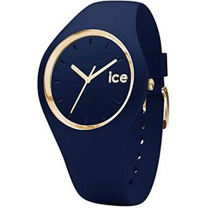 Ice-Watch - ICE Glam Forest Twilight - Blauw dameshorloge met siliconen armband, Blauw, Small (34 mm)