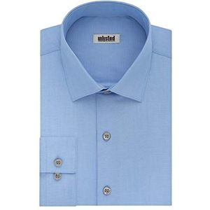 Unlisted by Kenneth Cole Chemise de smoking unie pour homme, bleu clair, XL