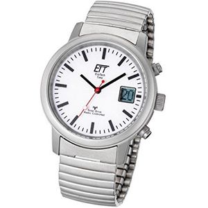 Eco Tech Time EGS-11187-11M Herenhorloge, roestvrij staal, armband, armband