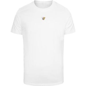 Mister Tee Mt2830 - Skull Bear Tee T-shirts voor heren, Wit