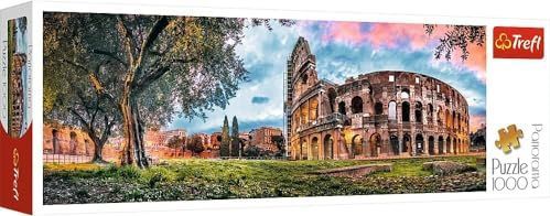 Trefl, Puzzel, Colosseum in de ochtend, 1000 stukjes, panorama, premium kwaliteit, voor volwassenen en kinderen vanaf 12 jaar