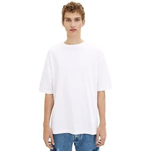 TOM TAILOR Denim 1035912 T-shirt voor heren, wit 20.000