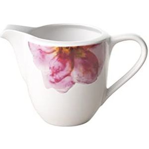 Villeroy & Boch - Rose Garden melkkannetje van hoogwaardig porselein, 280 ml, wit/roze