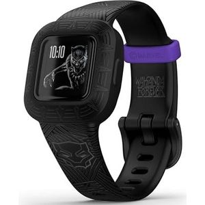 Garmin - Vivofit jr.3 - Smartwatch voor kinderen- Leeftijd 6+ - Zwarte Panter - Interactieve ervaring - Avonturen en uitdagingen - Waterdicht 50 m, Robuust en schokbestendig - 1 jaar batterijduur -