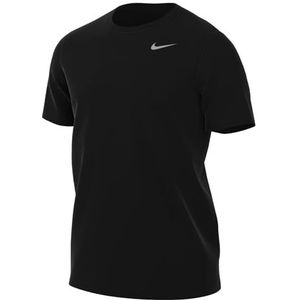 Nike Men's Short Sleeve T-Shirt M Nk Df Tee Rlgd Reset, Black/Matte Silver, DX0989-010, M