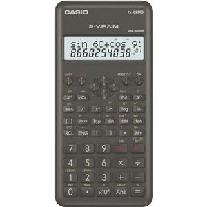 Casio FX-82MS-2 Wetenschappelijke rekenmachine, batterijvoeding, grijs