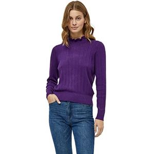 Peppercorn Tana dames ruches pullover 1632 Imperial Purple XL, 1632, keizerviolet