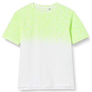 TOM TAILOR T-shirt voor jongens, Lime Flashy