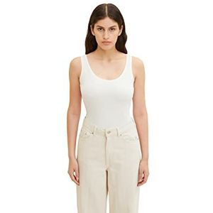 TOM TAILOR Dames Basic Top 10315 Whisper White, 3XL, 10315 - Whisper White