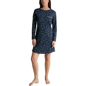 CALIDA Sweet Dreams nachthemd voor dames, Pauw Blauw