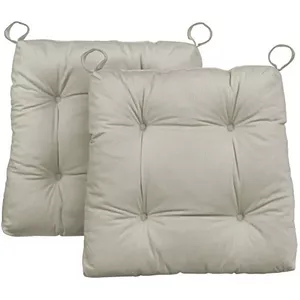 Traumnacht Stoelkussen Cozy set van 4, comfortabel zitkussen voor tuinstoel, keuken of eetkamer, binnen en buiten, 38 x 38 x 6 cm, effen jeans Traumnacht Stoelkussen Cozy set van 4, comfortabel zitkussen voor tuinstoel, keuken of eetkamer, binnen en buiten, 38 x 38 x 6 cm, effen jeans
