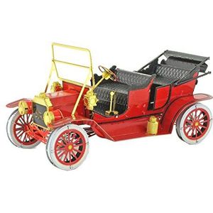 Fascinations Metal Earth modelbouwset voor Ford 1908 T-modelbouw, metaal, rood