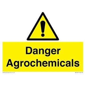 Panneau Danger Agrochemicals – 200 x 150 mm – A5L
