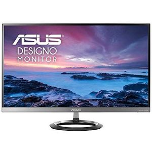 ASUS Designo MZ27AQ PC-monitor (27 inch), WQHD, IPS-paneel, 16:9-2560x1440-350cd/m², 100% sRGB, DP en 2x HDMI, Harman Kardon luidspreker 2x 6W + externe subwoofer, flicker vrij