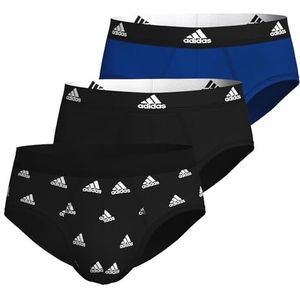 adidas Set van 3 Active Flex slips en slips van katoen (6 verpakkingen) herenslips (1 stuk), Veelkleurig 5