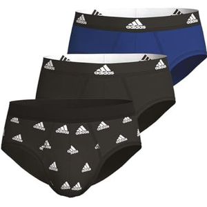 Adidas Herenondergoed (3 stuks) - herenslips (maat S - 3XL) - comfortabel ondergoed voor heren, Veelkleurig 2, M