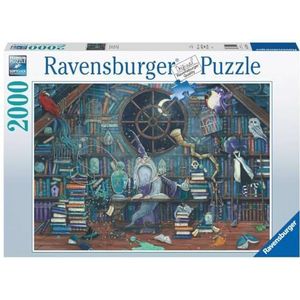 Ravensburger - Puzzel voor volwassenen - puzzel 2000 stukjes - Merlijn de betoveraar - Zoe Sadler - Premium puzzel gemaakt in Europa - Fantastisch avontuur - 17112