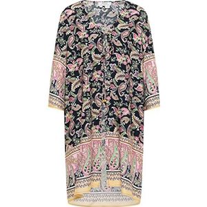 EYOTA Kimono pour femme, Marine multicolore., M