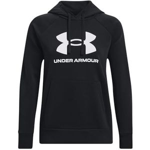 Under Armour Rival Fleece hoodie met groot logo voor dames