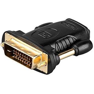 Wentronic 68931 HDMI/DVI-D-adapter (19-polig, HDMI-aansluiting op DVI-D-stekker)