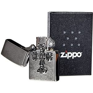 Zippo PL 28378 Classic Light Cross sieraden serie messing embleem design 5,83,81,2